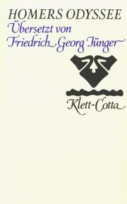 Homer, Friedrich Georg Jünger, Citta Jünger: Homers Odyssee. (Hardcover, German language, 1981, Klett-Cotta)