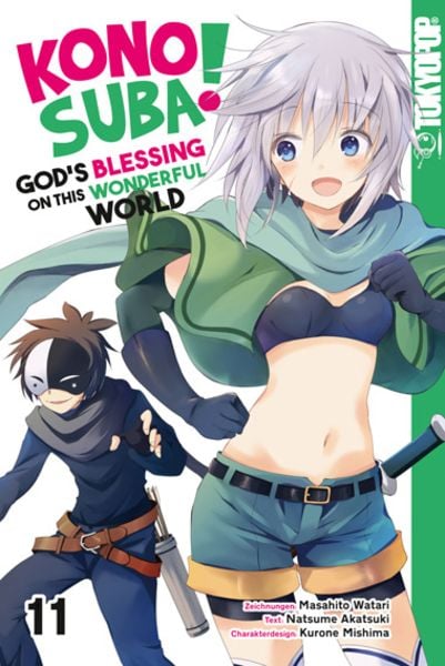 Natsume Akatsuki (暁なつめ), Masahito Watari (渡 真仁), Kurone Mishima (三嶋くろね): Konosuba! God's Blessing On This Wonderful World! 11 (Paperback, Deutsch language, 2022, Tokyopop GmbH)