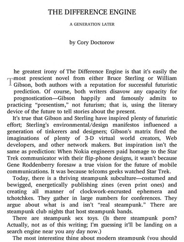 William Gibson (duplicate): The Difference Engine (EBook, 2011, Spectra/Bantam Books)